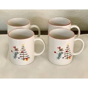 Christmas Snowman Cocoa/ Coffee Mugs❄️